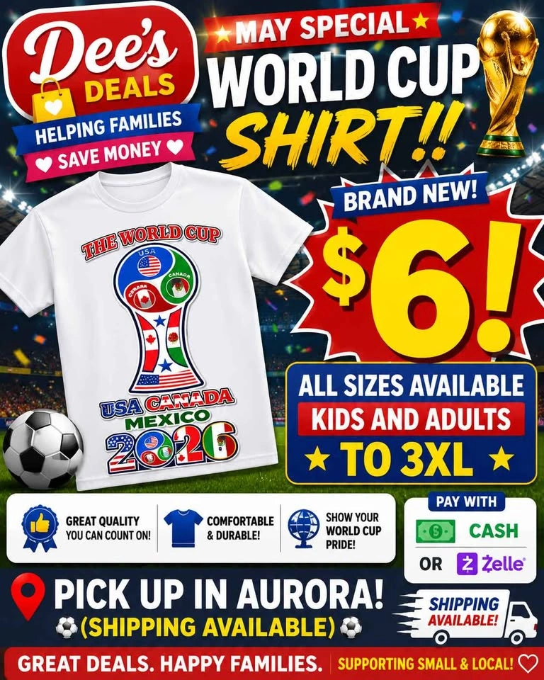 World Cup shirts $6. SHIPPING AVAILABLE - photo 2