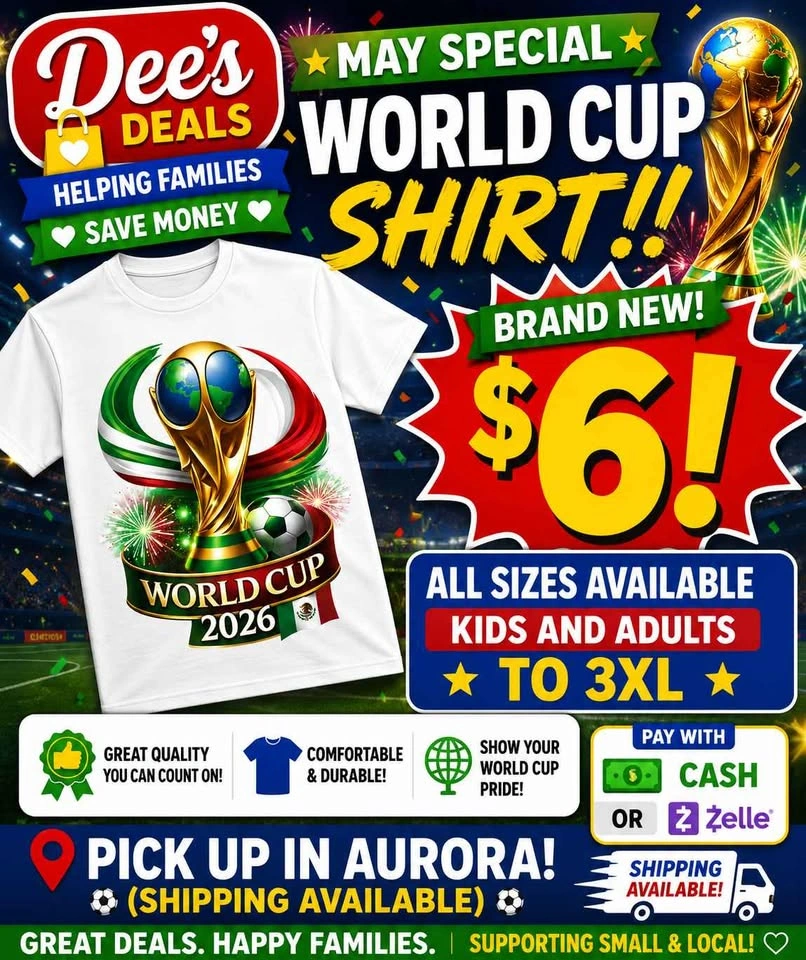 World Cup shirts $6. SHIPPING AVAILABLE - photo 3