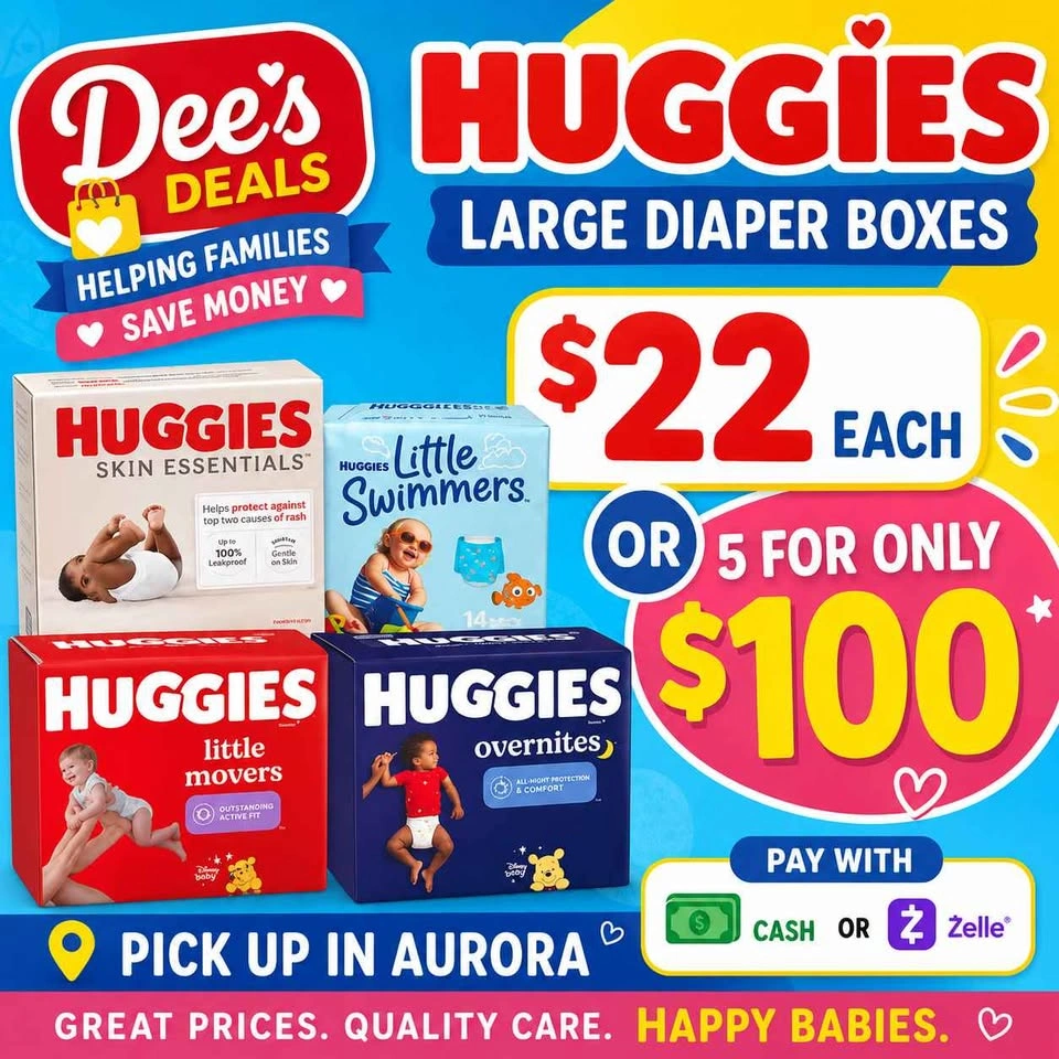 Huggies Diapers ONLY $22 a box or 5 for $100 - photo 3