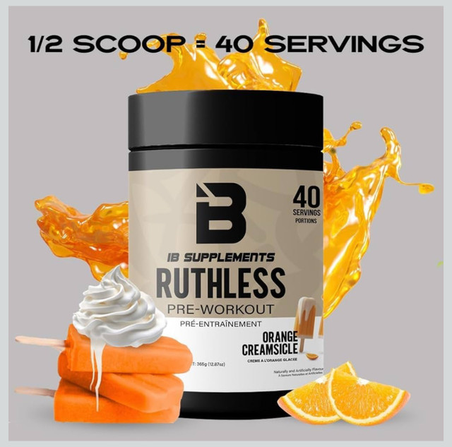 Iron Brothers Ruthless Pre workout Orange Creasicle - photo 3