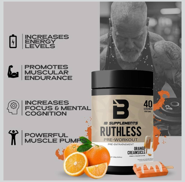 Iron Brothers Ruthless Pre workout Orange Creasicle - photo 4