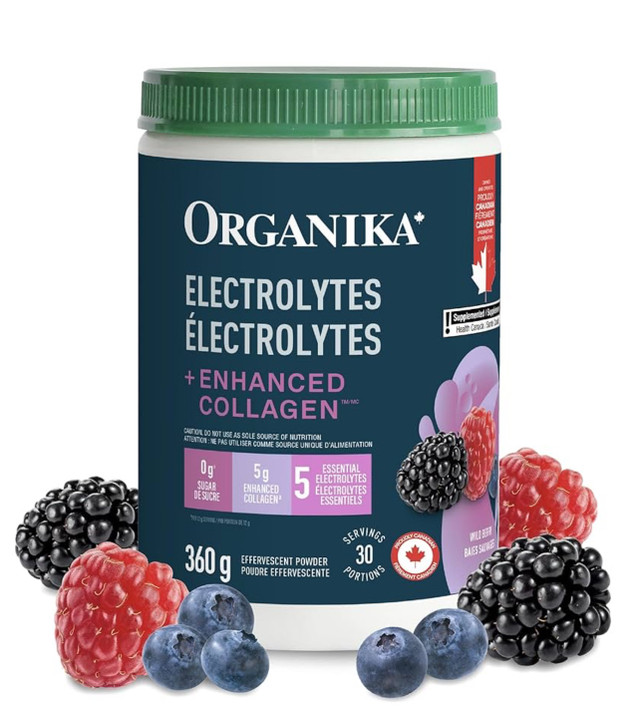 Organika Electrolytes + Enhanced Collagen - Wildbe