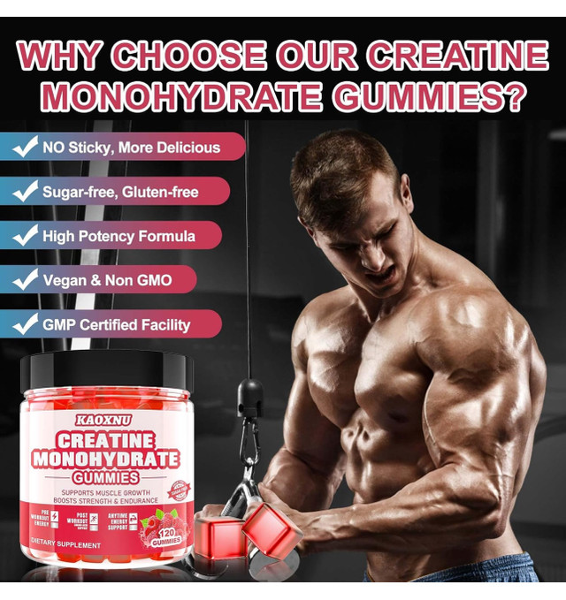 Creatine Gummies 120 CT - 5000mg - photo 4