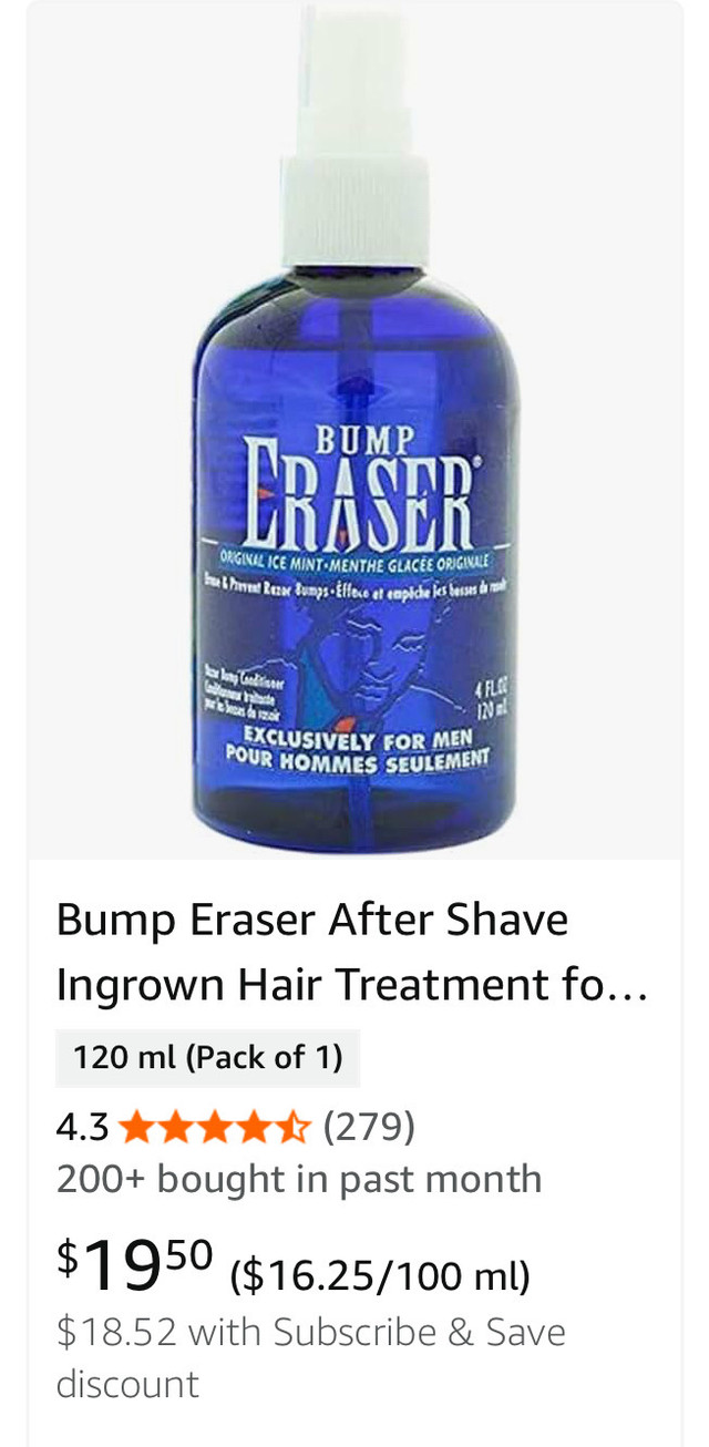 Bump Eraser After Shave Ingrown Hair Treatment - photo 5