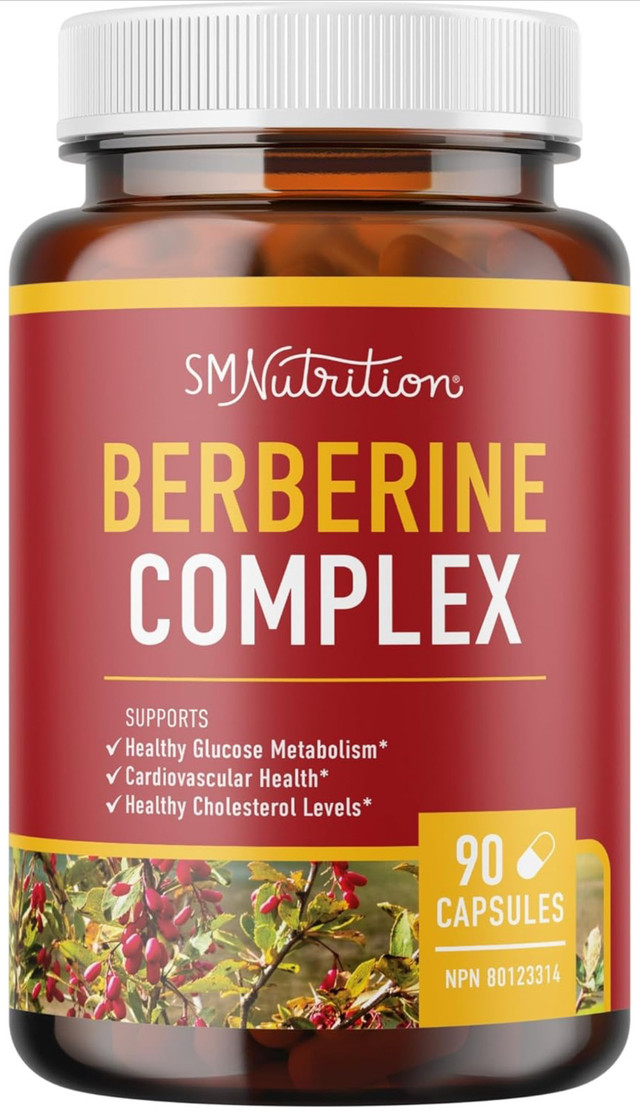 Berberine HCL Supplement | 1000mg | Support Glucos