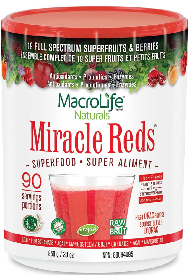 Miracle Reds Superfood - Super Red Powder - 850g