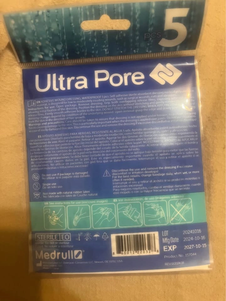 Ultra Pore Waterproof Wound Dressing - photo 2