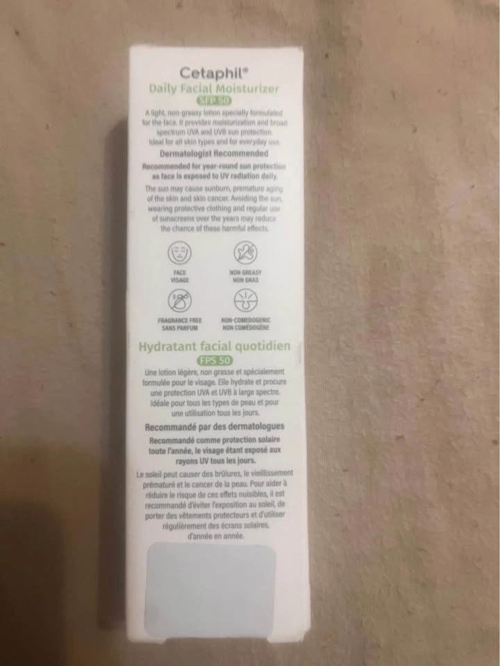 Cetaphil Daily Moisturizer with 50 SPF - photo 3