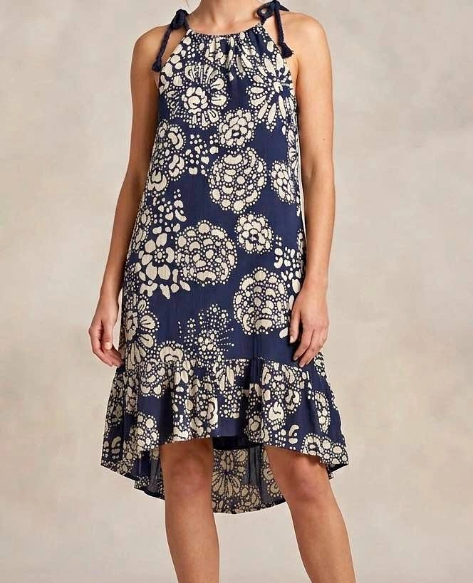 Old Navy Floral Print Halter Dress Kids size 14