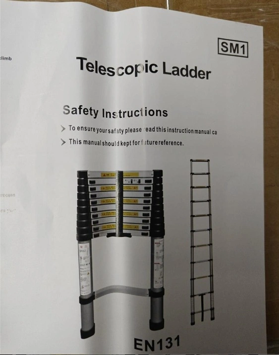 Telescopic Ladder Folding Aluminium 5+6 steps - photo 2