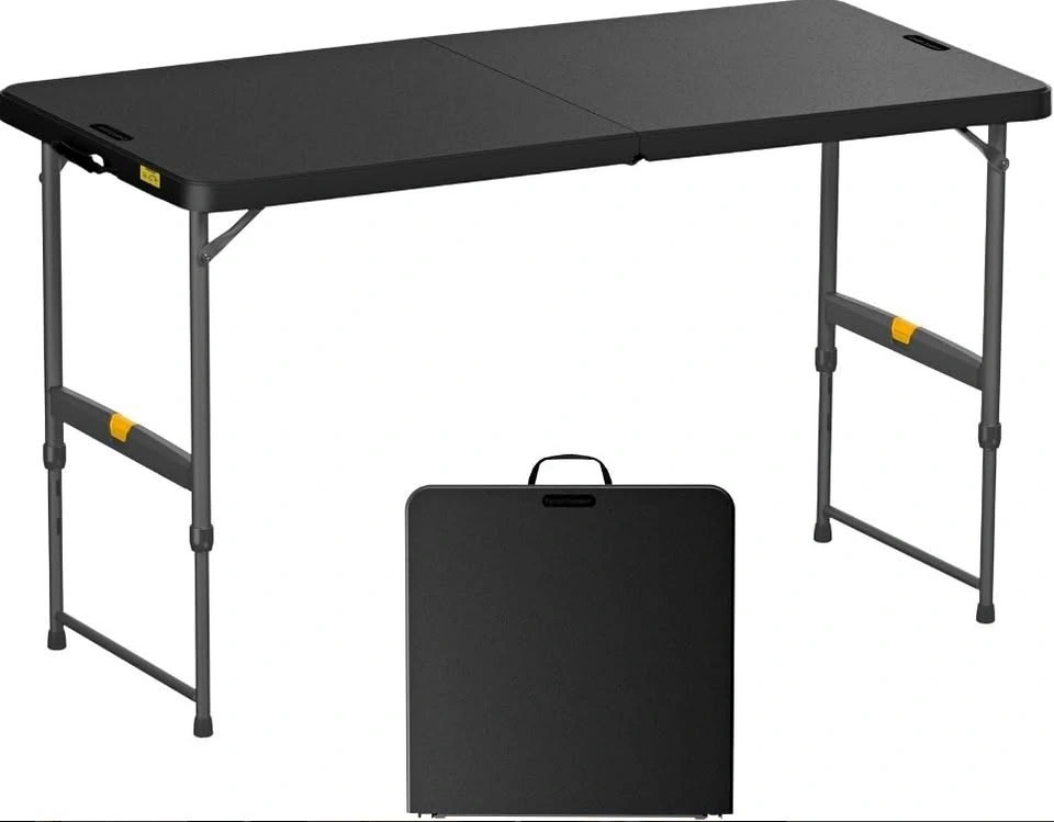NEW Folding Table 4 feet, adjustable height (2 available) *READ*
