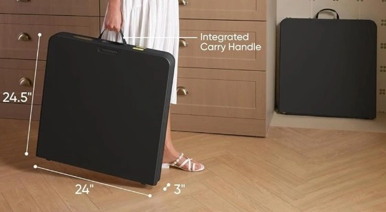 NEW Folding Table 4 feet, adjustable height (2 available) *READ* - photo 3