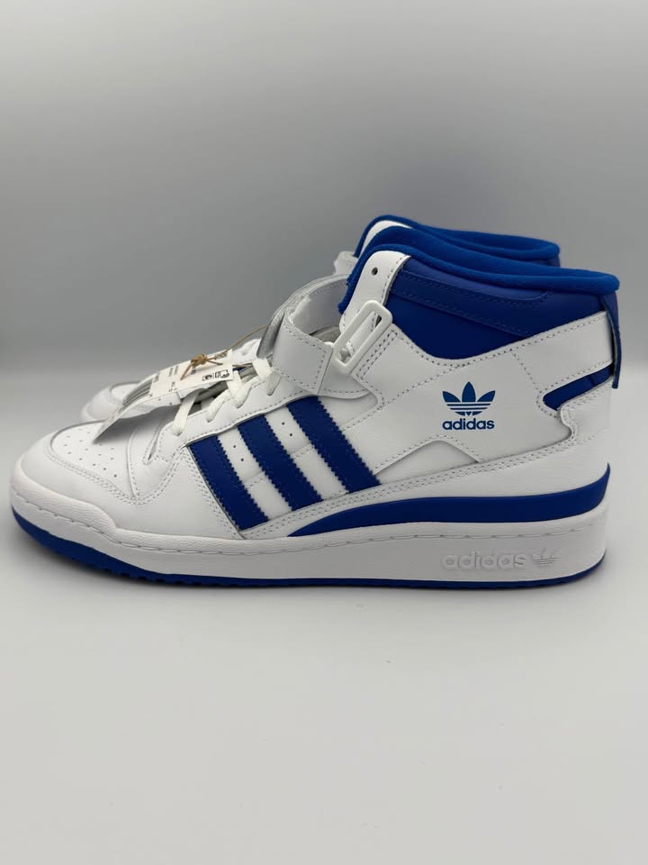 Adidas Forum Mid Royal Blue & White - Size 10.5 - photo 3