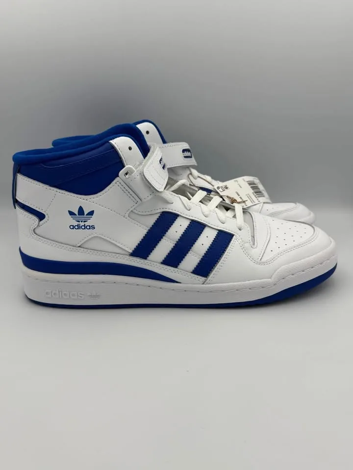 Adidas Forum Mid Royal Blue & White - Size 10.5 image indicator(5)