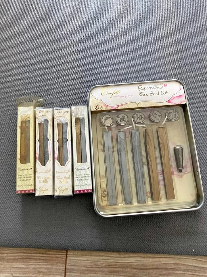 Wax Seal Kit, Extra Wax - Wedding Themed