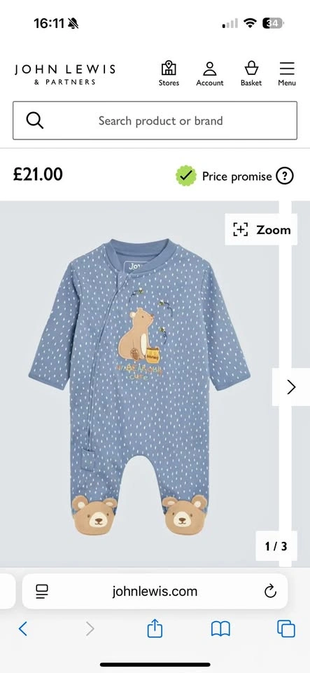 New sleeper from Jojo Maman