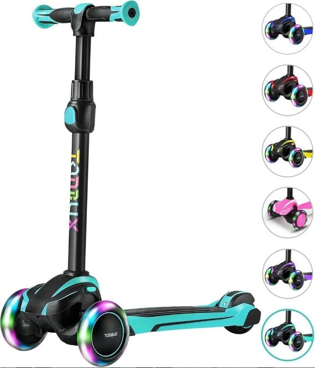 NEW Kids Scooter Light Up Wheels Foldable - photo 2