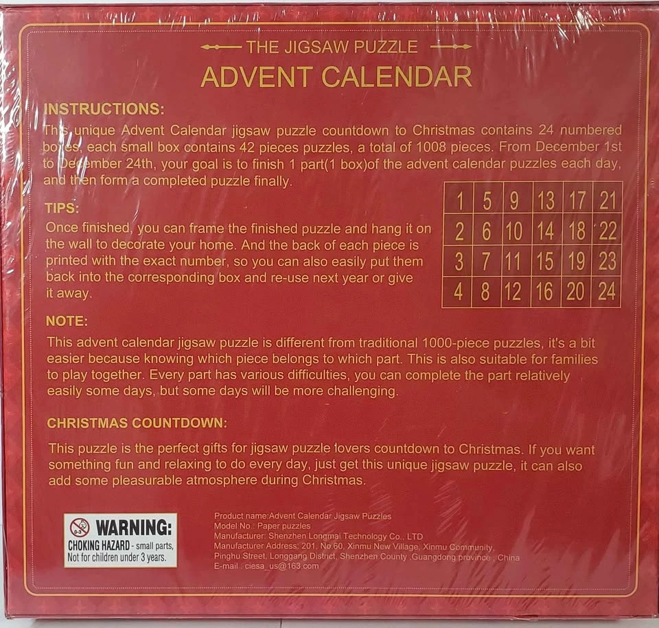 Christmas Jigsaw Puzzle - 1008 Pieces - photo 2
