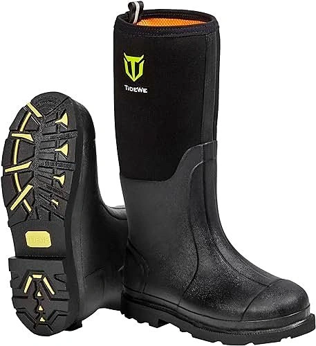 New Men's Neoprene Rain Boot (Sz 6)