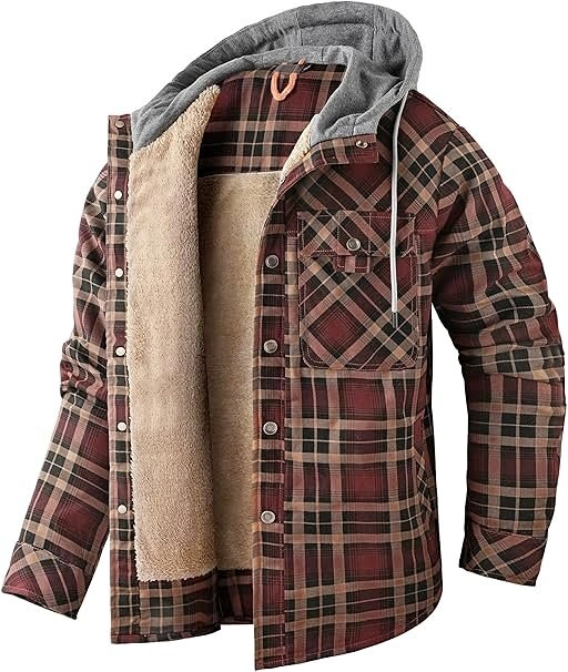 NEW Men's Hooded Work Jacket (Medium) - Mr Steam