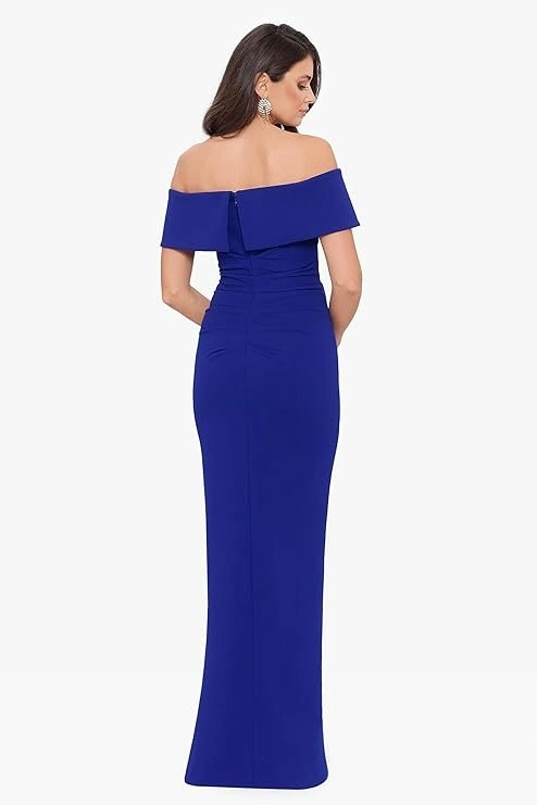 NWT Xscape Scuba Crepe Slit Dress (Sz 10p) - photo 2