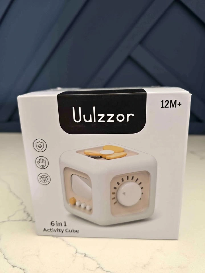 6-in-1 Activity Cube (12M+ | Brand New in Box)