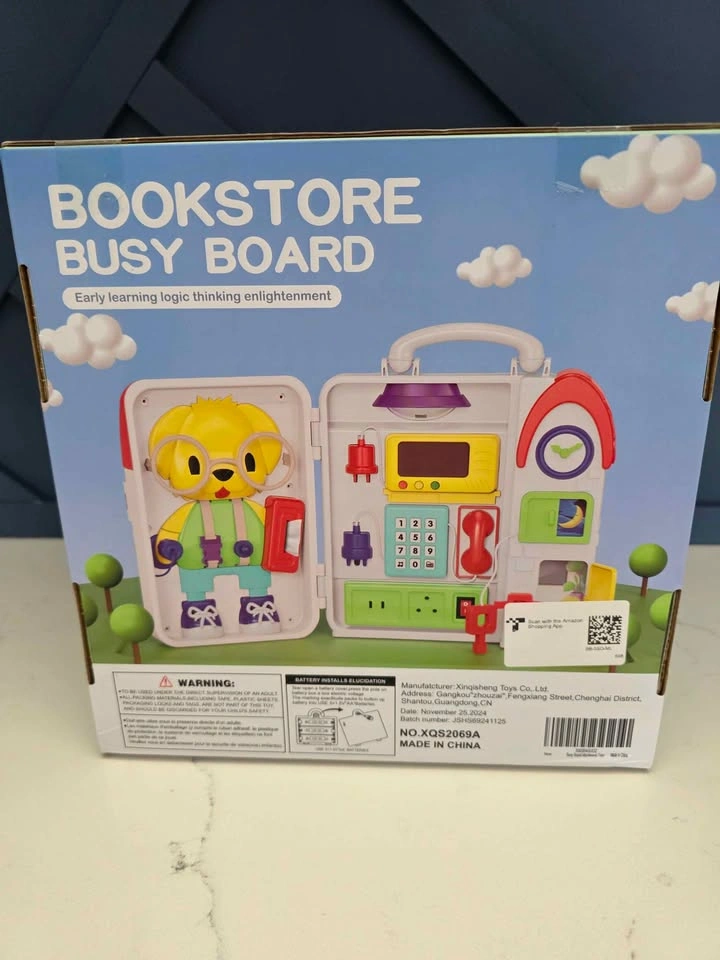 Montessori Busy Board Toy (12M+ | Brand New in Box) - photo 2