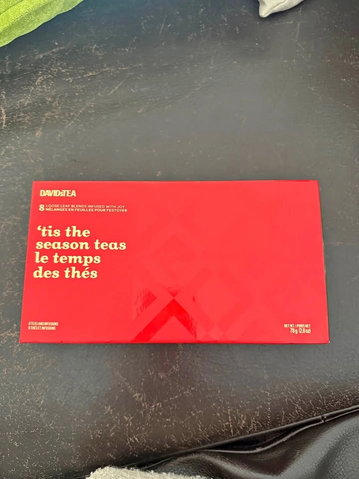 DavidsTea 8 Loose Leaf Blends Set - Brand New
