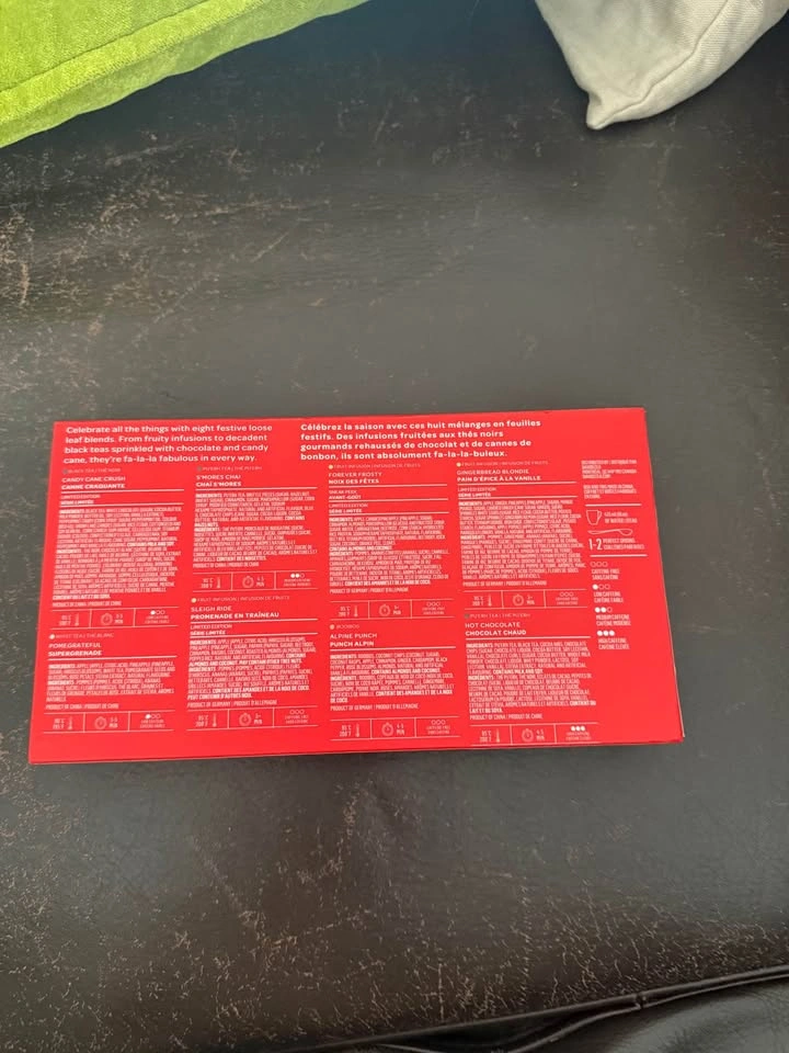 DavidsTea 8 Loose Leaf Blends Set - Brand New - photo 2
