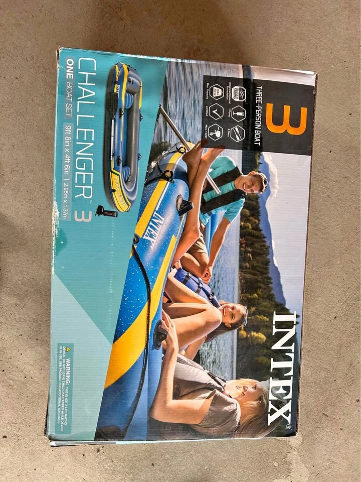 INTEX CHALLENGER 3 inflatable boat