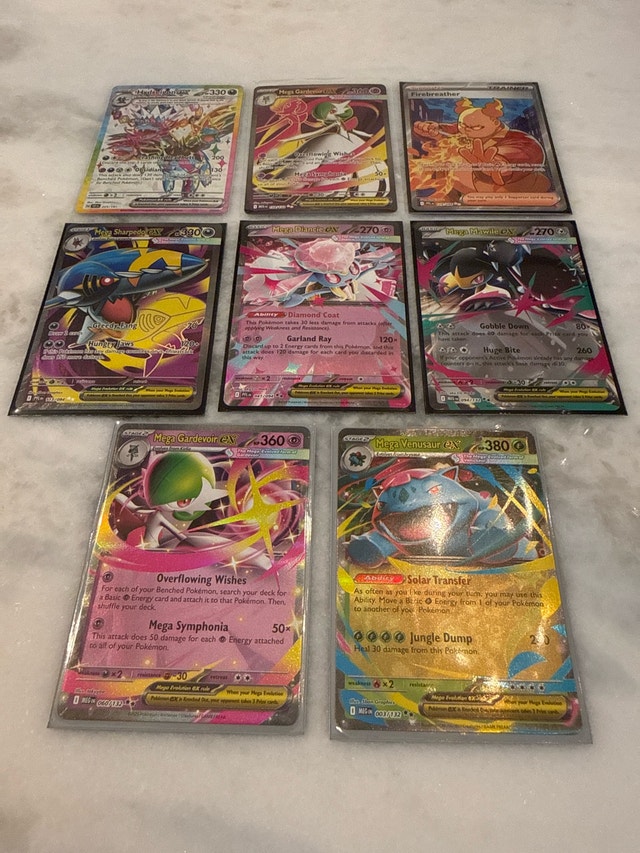 Pokemon Mega EX Cards Lot - photo 2