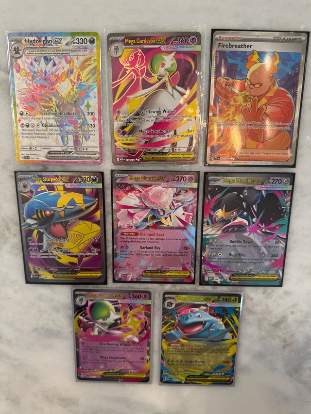 Pokemon Mega EX Cards Lot - photo 3