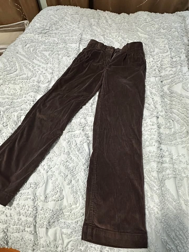 BABATON brown corduroy pants - photo 2