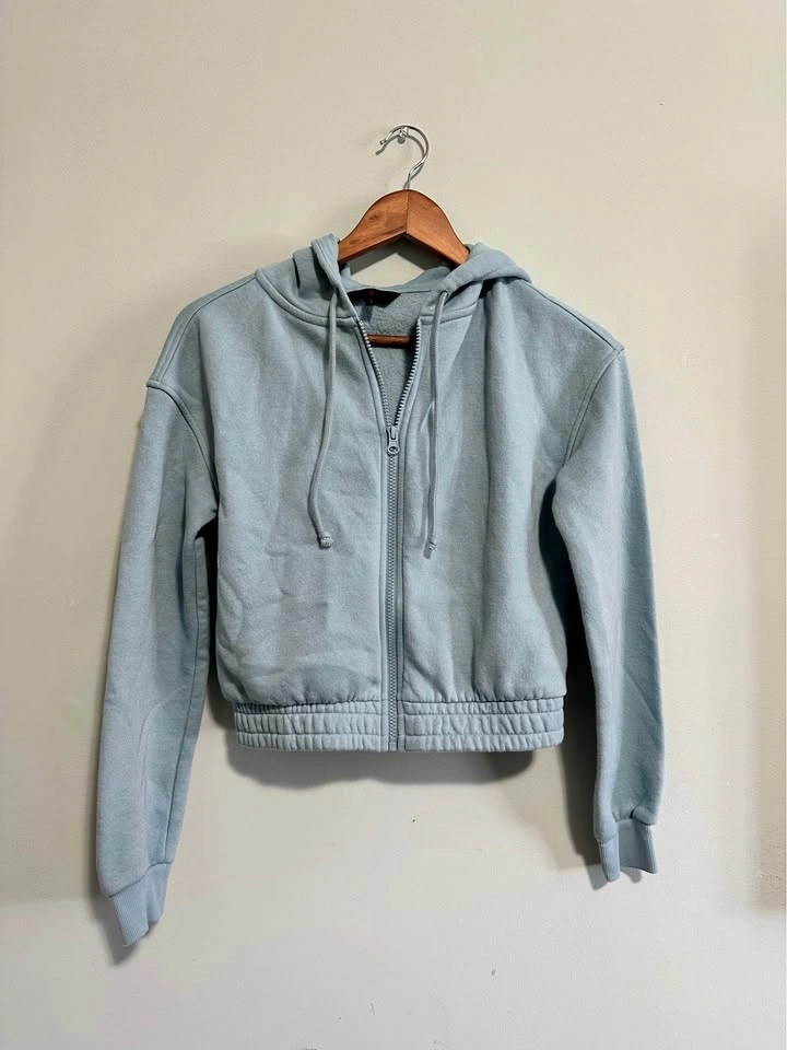 NOBO track hooded zipper