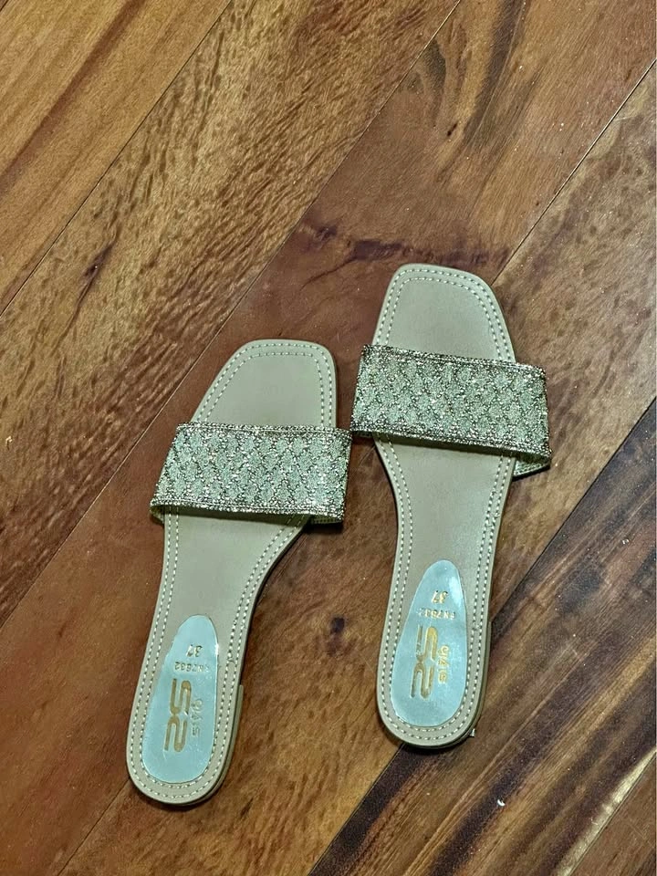 Golden slippers