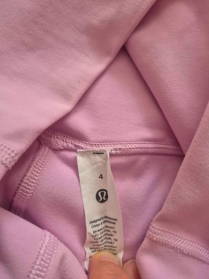 Lululemon pink shorts size 4 - photo 3