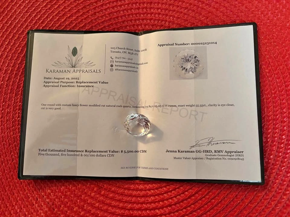 55.55 Ct. Certified Mermaid Quartz Gem