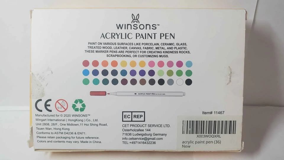 36-Acrylic paint pen - photo 2