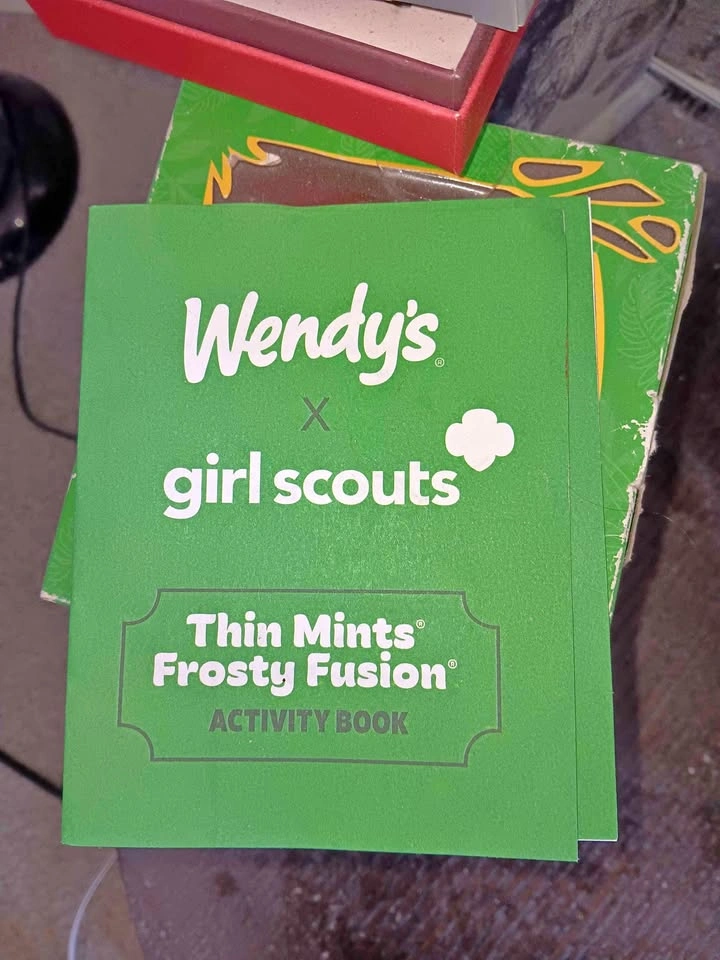Wendy's Girl Scout Activity Books