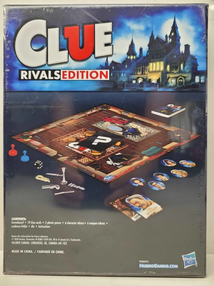 Clue Rivals Edition Board Game - photo 2