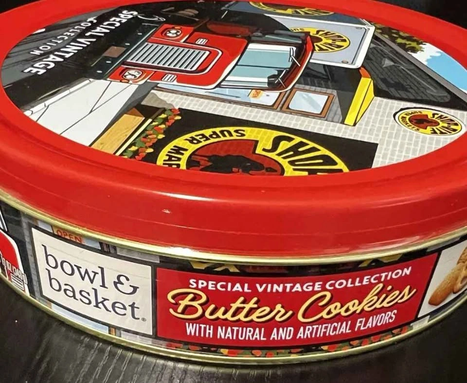 2026 Shoprite Vintage Collection Cookie Tin - photo 2