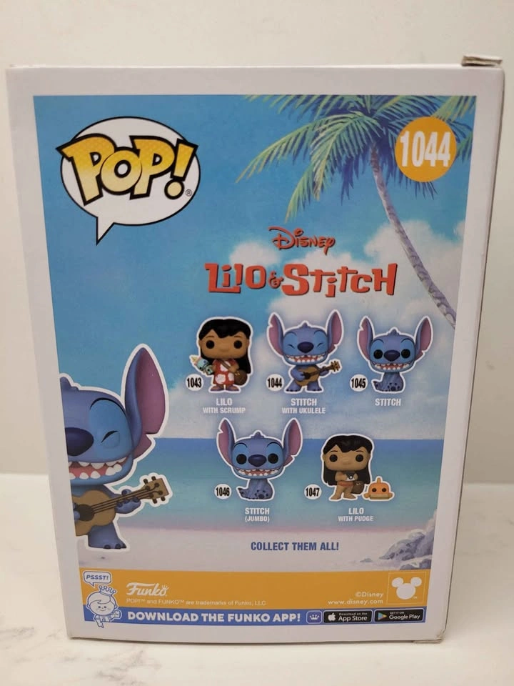 Funko Pop! Disney Stitch with Ukulele Walgreens Exclusive 1044 - photo 3