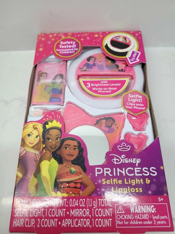 Disney Princess Selfie Light & Lip Gloss With Mirror - photo 4