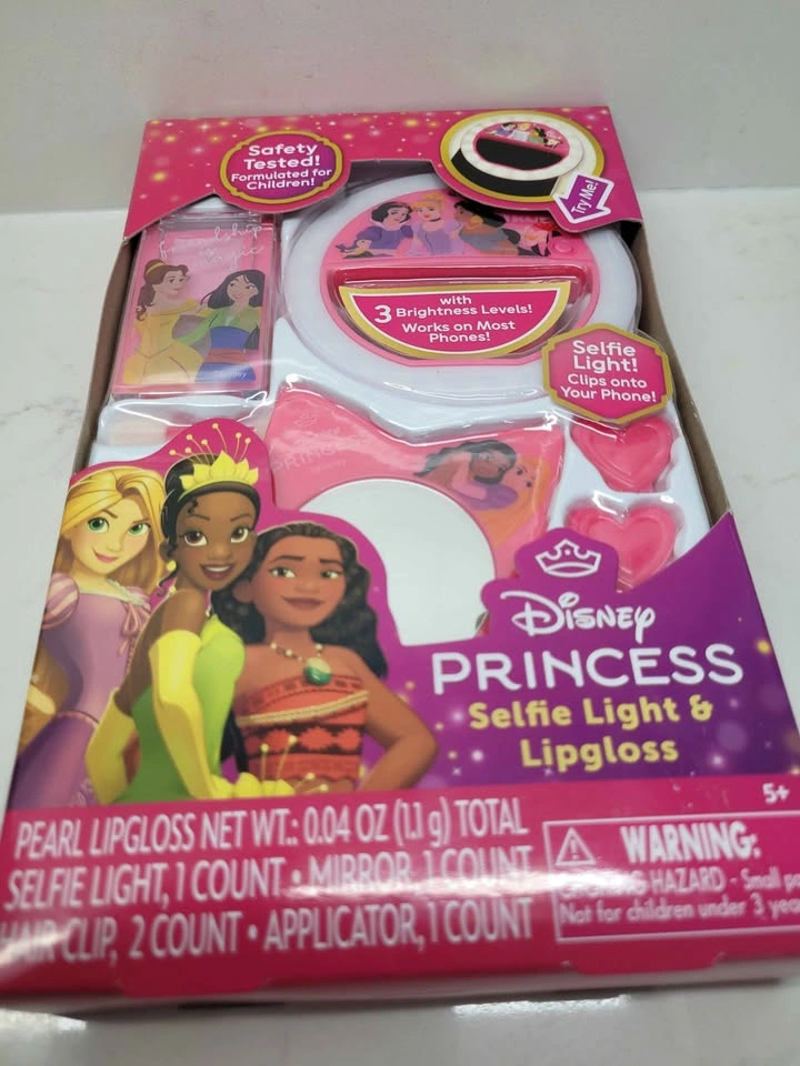 Disney Princess Selfie Light & Lip Gloss With Mirror - photo 5