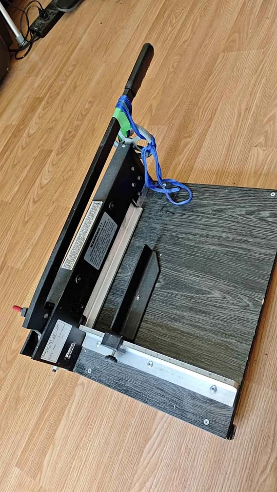 Guillotine Paper Cutter, Martin Yale
