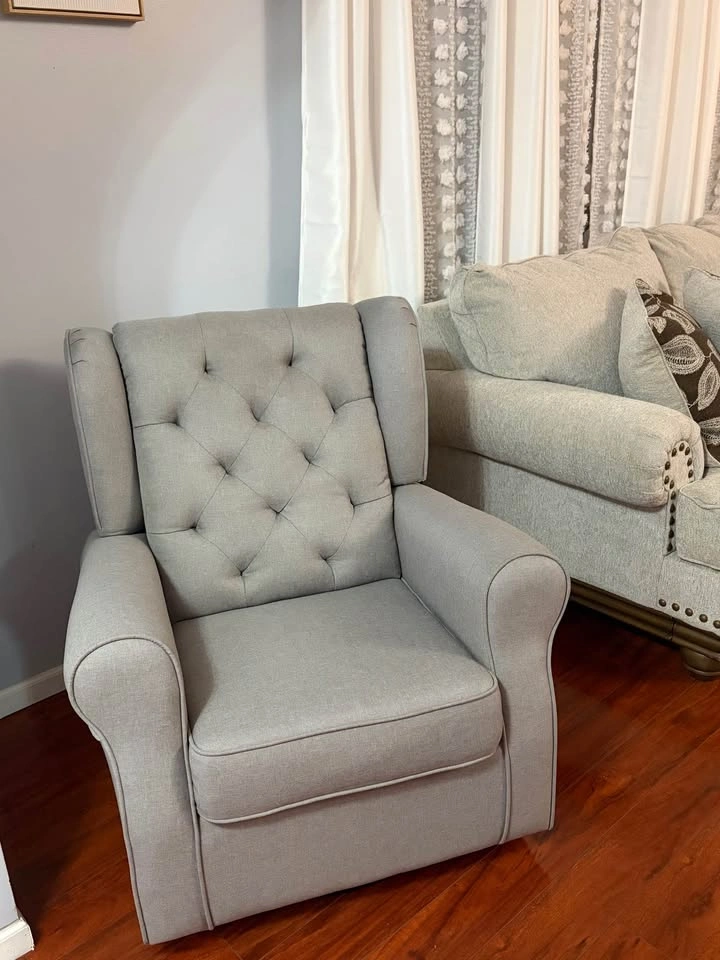 Nursery Swivel Glider Rocker - photo 3