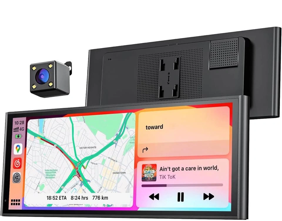 Krunia 9.26" Wireless CarPlay Android Auto Car Display + Backup - photo 4