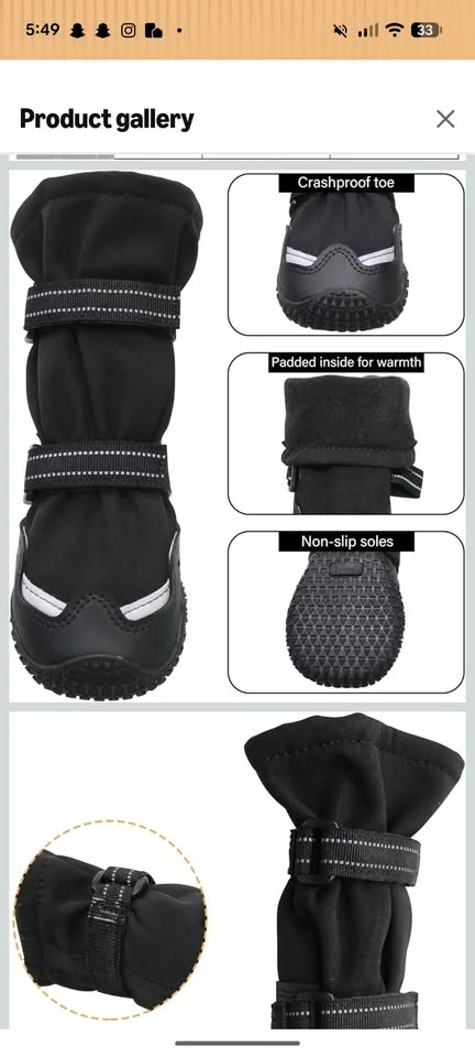 Black Dog Boots Set of 4, Size 7 - photo 4