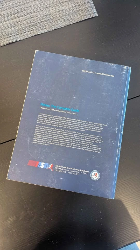 ISSA Fitness: The Complete Guide Official Text Ed 8.6.6 - photo 3