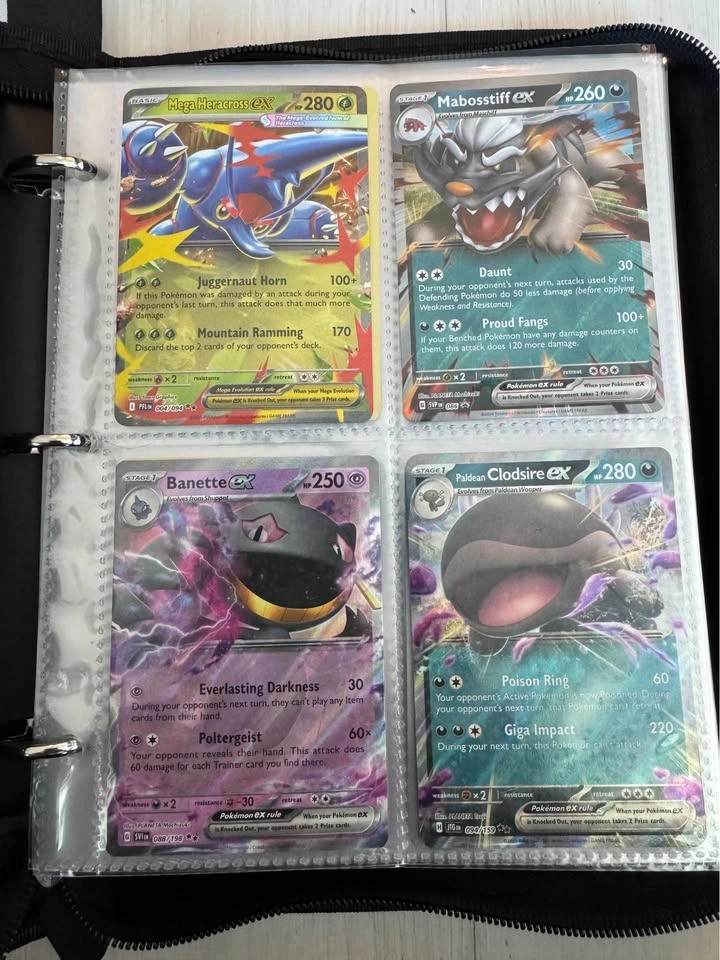 Filled Pokémon card binder - photo 2